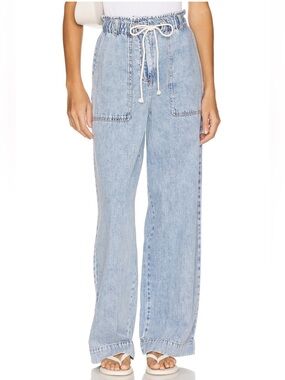 Rails Ryan Drawstring Jeans in Faded Indigo
